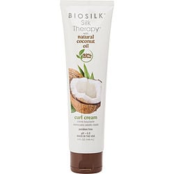 Silk Therapy Organic Coconut Oil Curl Cream 5 Oz