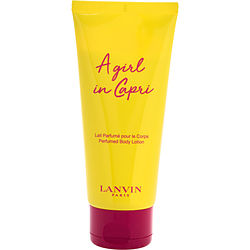 A Girl In Capri By Lanvin Body Lotion 3.4 Oz