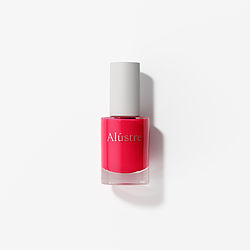 Alustre Diamond Infused Nail Polish - #907 Red --10ml/0.34oz By Alustre