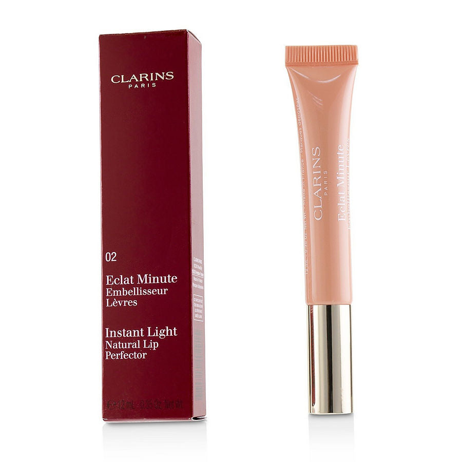 Clarins Eclat Minute Instant Light Natural Lip Perfector - # 02 Apricot Shimmer --12ml-0.35oz By Clarins