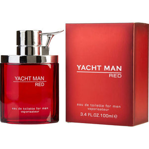 Yacht Man Red By Myrurgia Edt Spray 3.4 Oz