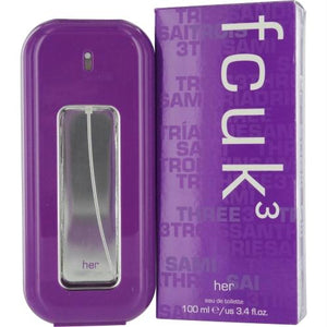 Fcuk 3 By French Connection Edt Spray 3.4 Oz