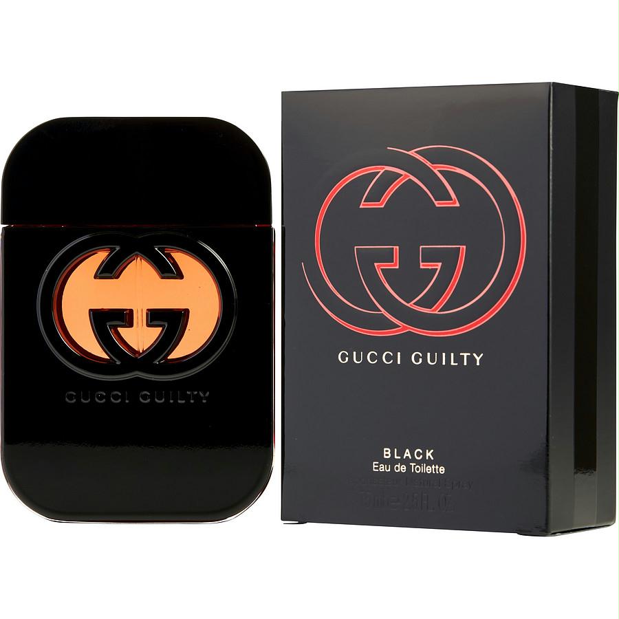 Gucci Guilty Black By Gucci Edt Spray 2.5 Oz