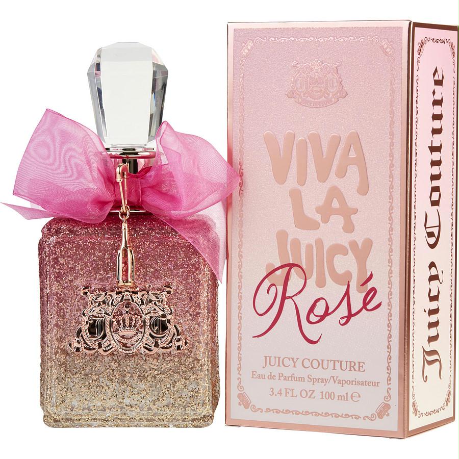 Viva La Juicy Rose By Juicy Couture Eau De Parfum Spray 3.4 Oz